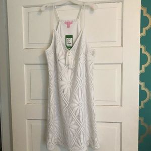 Lilly Pulitzer Dusk Dress Resort White BNWT